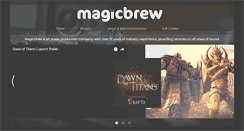 Desktop Screenshot of magicbrew.biz